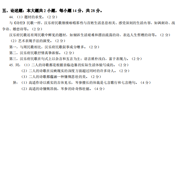 2024年4月自考中国古代文学史真题及答案(图6) 6.jpg