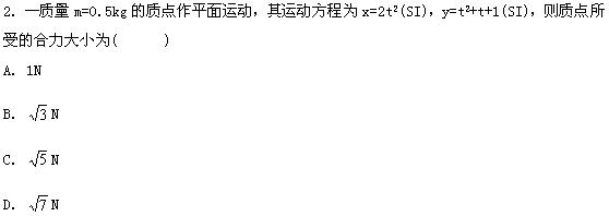 全国2008年4月高等教育自考物理(工)试题(图1) 全国2008年4月高等教育自考物理(工)试题(图1)