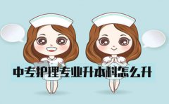 中专护理专业升本科怎么升?