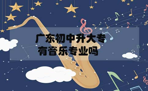 山东初中升大专有音乐专业吗(图1) 初中升大专