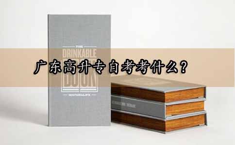 山东高升专自考考什么?(图1) 山东高升专自考