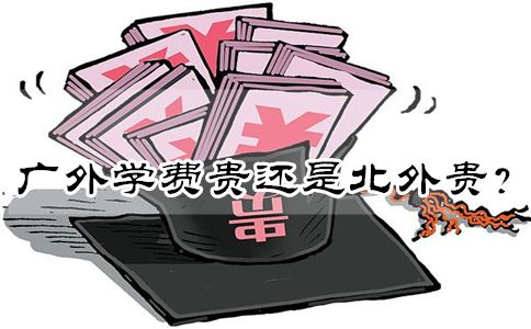 广外学费贵还是北外贵?(图1) 广外学费