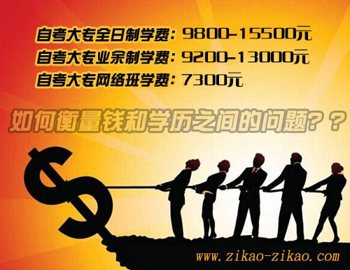 考个大专证需要多少钱(图1) 考个大专证需要多少钱